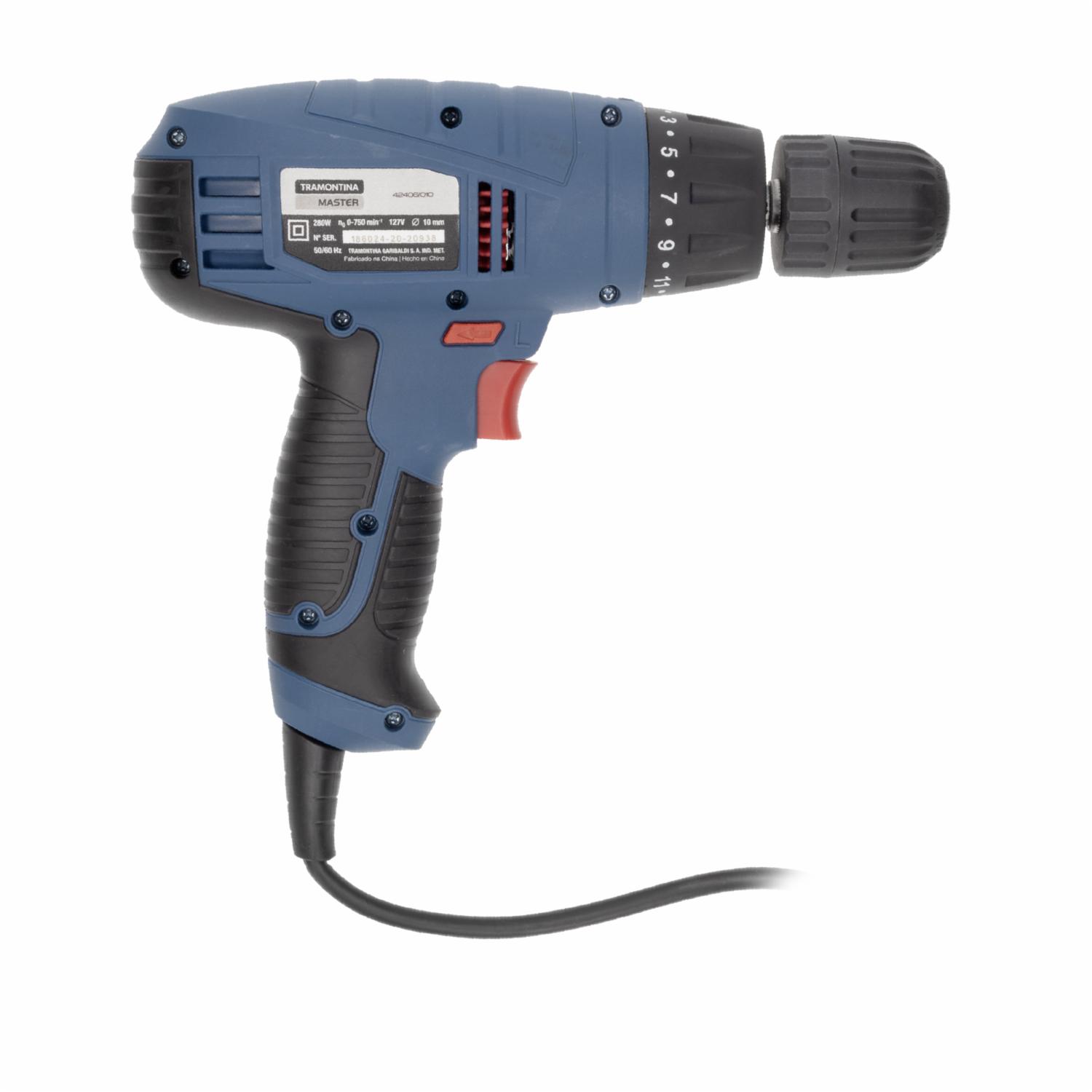 Taladro Atornillador Eléctrico 3/8" TRAMONTINA 127 V - Imagen 3