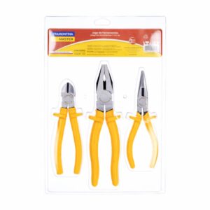 Pinzas De Mango Amarillo TRAMONTINA Pack X 3 Uds