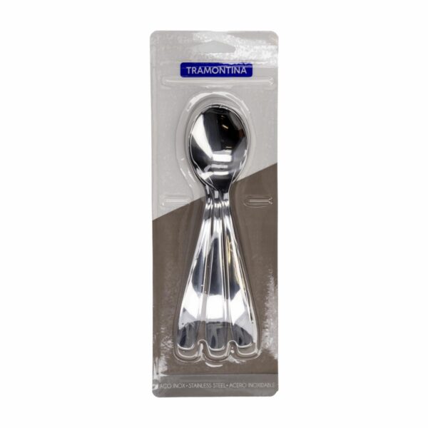 Set De Cubiertos Cucharas De Mesa Diseño Maresisas 3 Puestos TRAMONTINA 3 Piezas