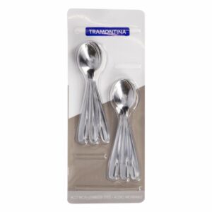 Set De Cubiertos Cucharas Para Té Diseño Maresias 6 Puestos TRAMONTINA 6 Piezas