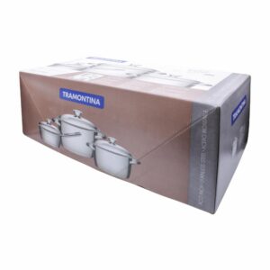 Set De Ollas De Inducción Modelo Allegra TRAMONTINA 4 Pz