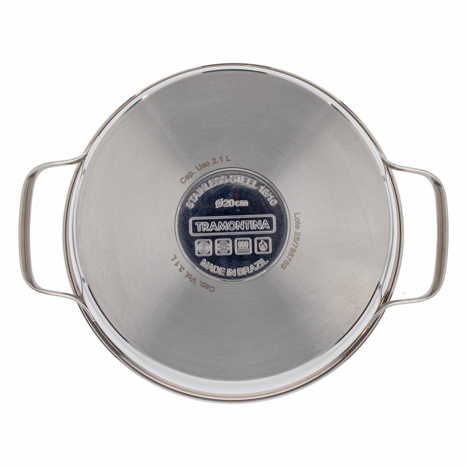 Cacerola De Inducción Honda Modelo Allegra TRAMONTINA 20 Cm - Imagen 2