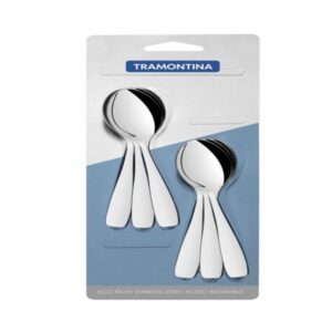 Set De Cubiertos Cucharas Para Té Diseño Amazonas TRAMONTINA 6 Piezas