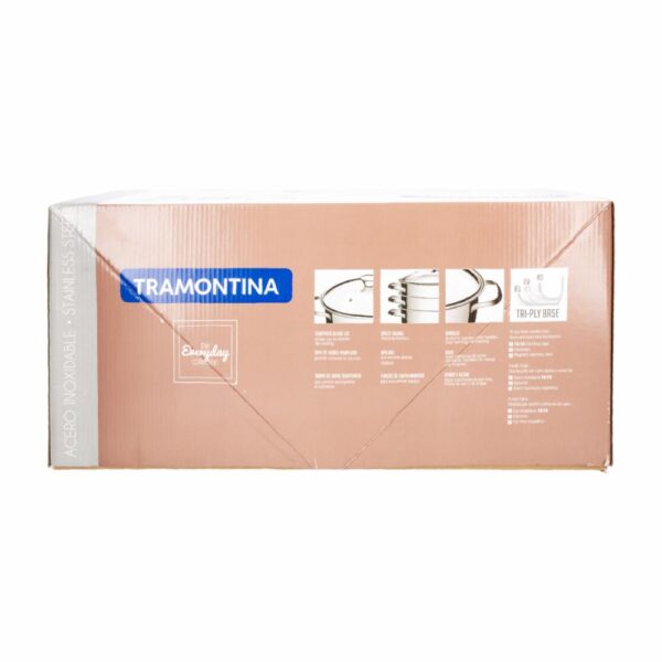 Set De Ollas De Inducción Modelo Allegra TRAMONTINA 3 Piezas - Imagen 6