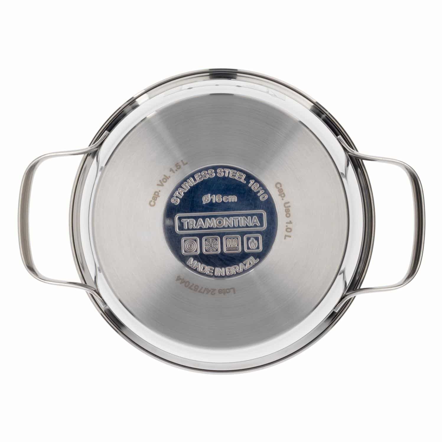 Olla Honda Modelo Allegra TRAMONTINA 16 Cm - Imagen 2