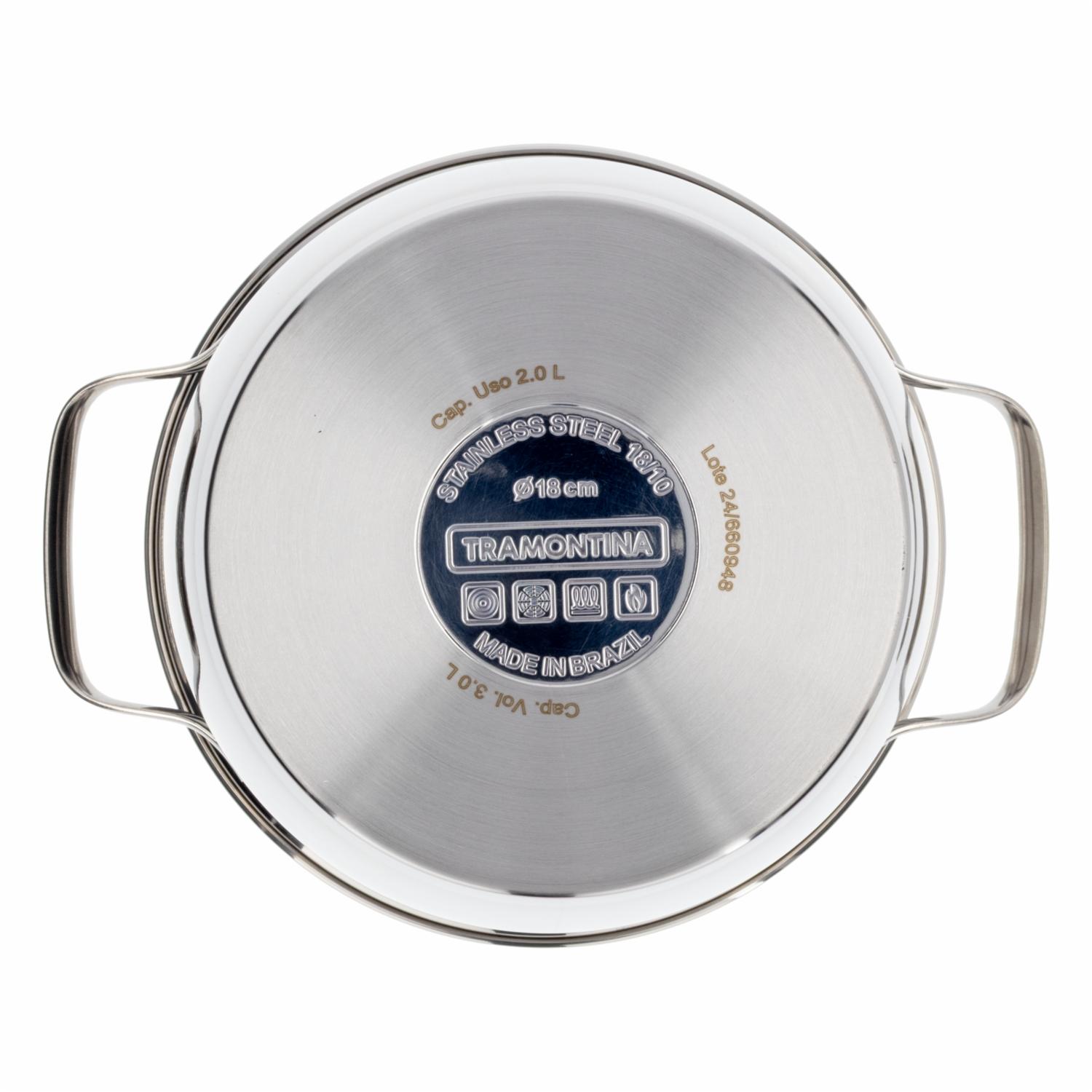 Olla De Inducción Alta Modelo Allegra TRAMONTINA 18 Cm