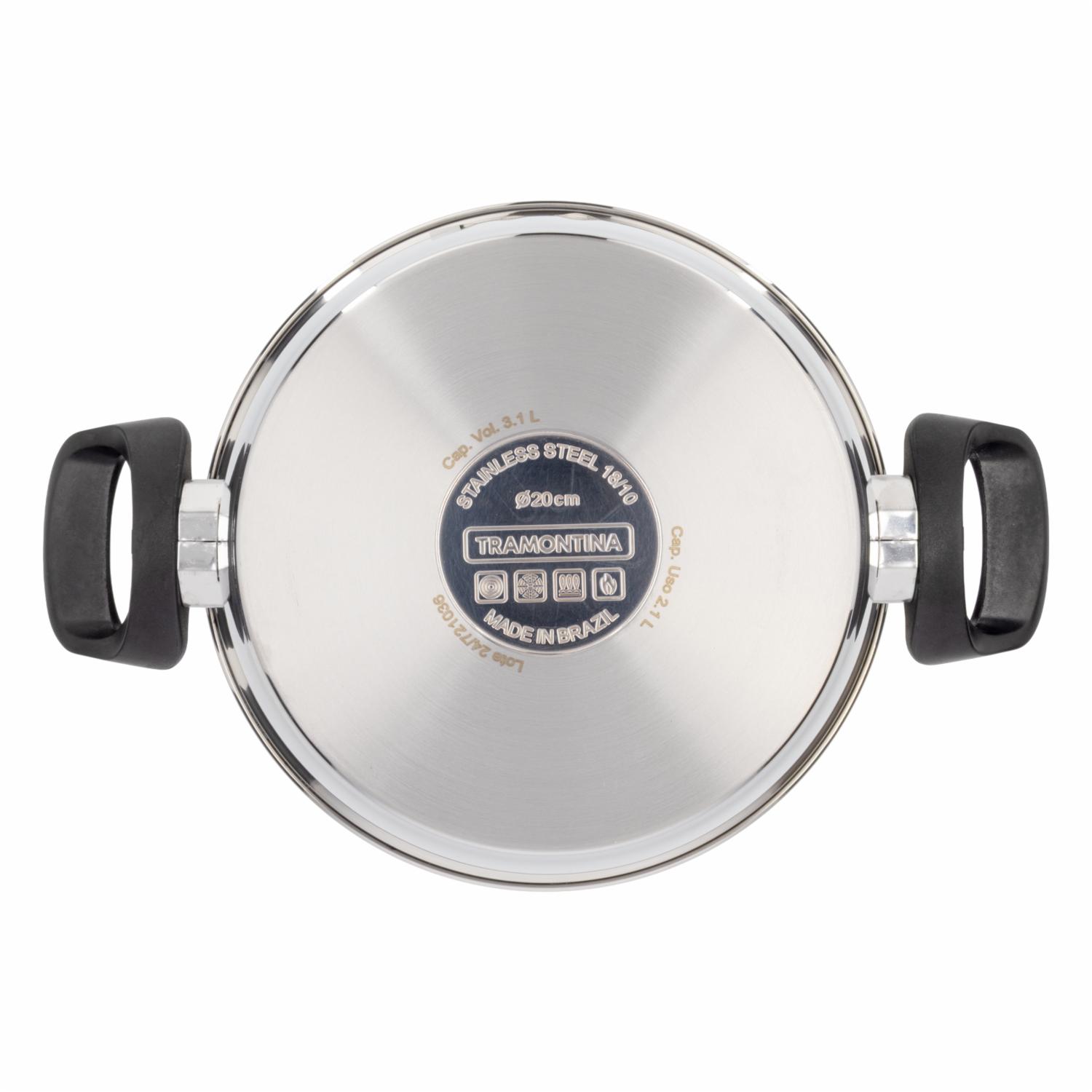 Olla De Inducción Profunda Modelo Alegra TRAMONTINA 20 Cm