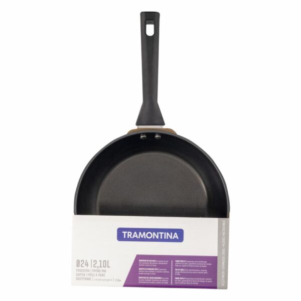 Sarten De Inducción Modelo Brava Bakelite Antiadherente TRAMONTINA 24 Cm - Imagen 4