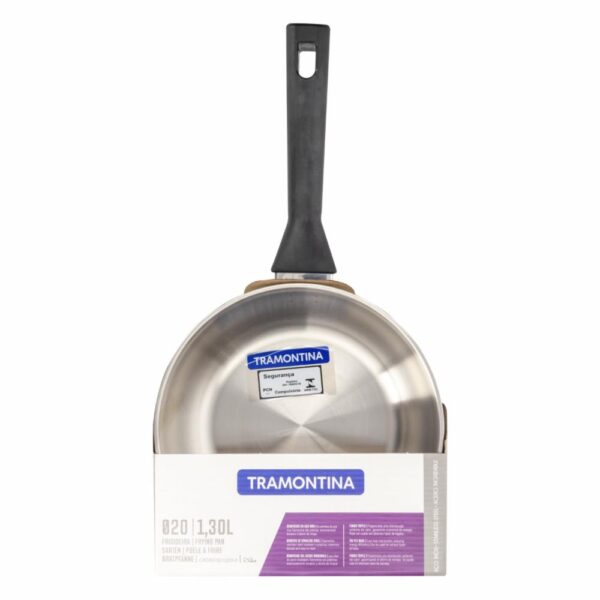 Sarten De Inducción Modelo Brava Bakelite Antiadherente TRAMONTINA 20 Cm - Imagen 4