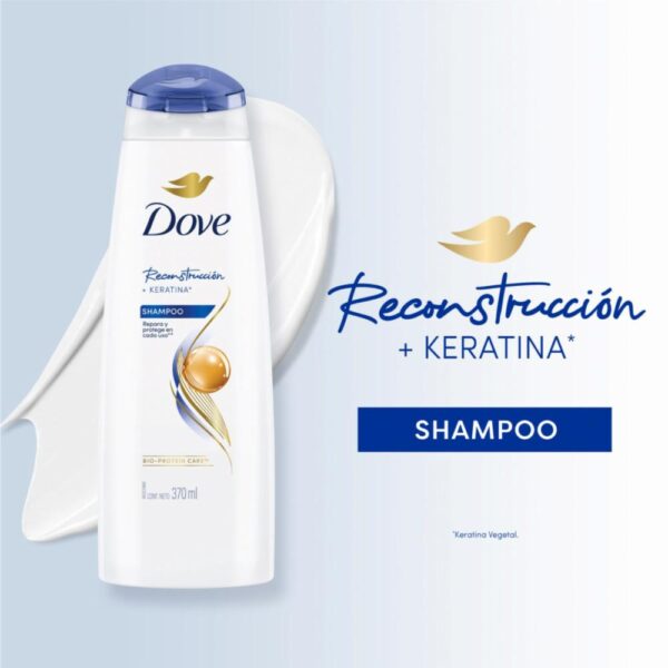 Shampoo Para Cabello Reconstrucción Completa DOVE 200 Ml - Imagen 3