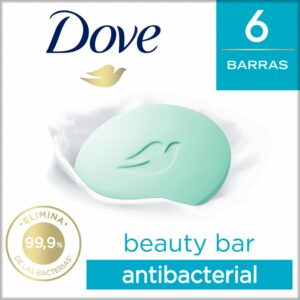 Jabón En Barra Antibacterial Cuida & Protege Pague 4 Lleve 6 DOVE 6 X 90 G