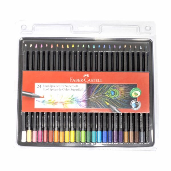 Lápices De Colores Super Soft FABER CASTELL X 24 Uds