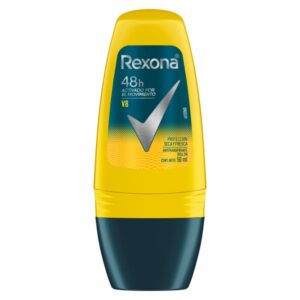 Desodorante Roll On Para Caballero V8 Nueva Fórmula REXONA 50 Ml