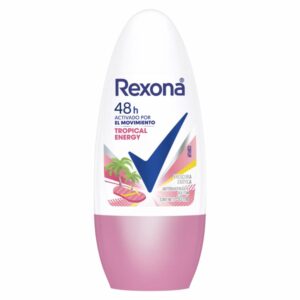 Desodorante Roll On Teens Tropical Energy REXONA 50 Ml