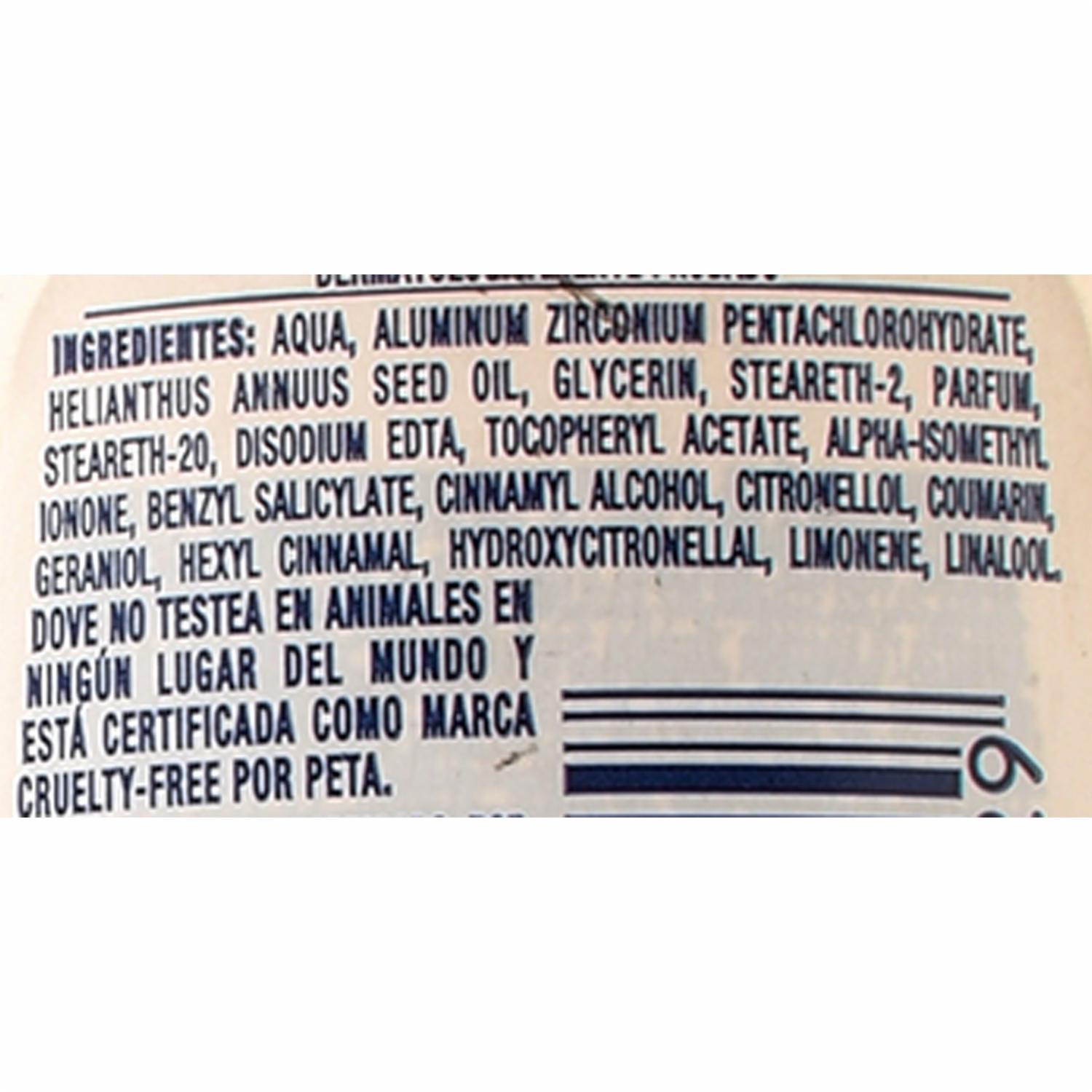 Desodorante Roll On Para Dama Invisible Dry DOVE 50 Ml - Imagen 2