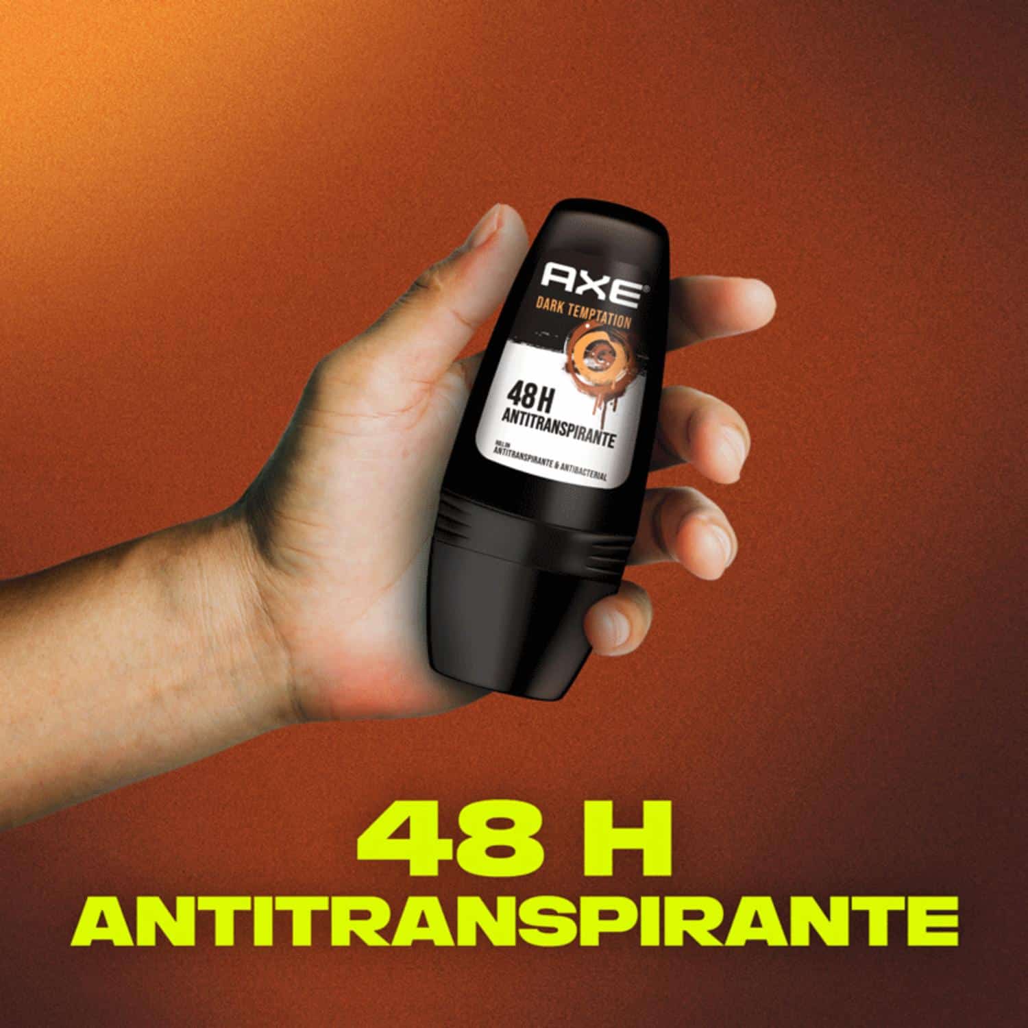Desodorante Roll On Antitranspirante Dark Temptation AXE 50 Ml - Imagen 3