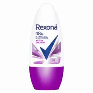 Desodorante Roll On Para Dama Active Emotion REXONA 50 Ml