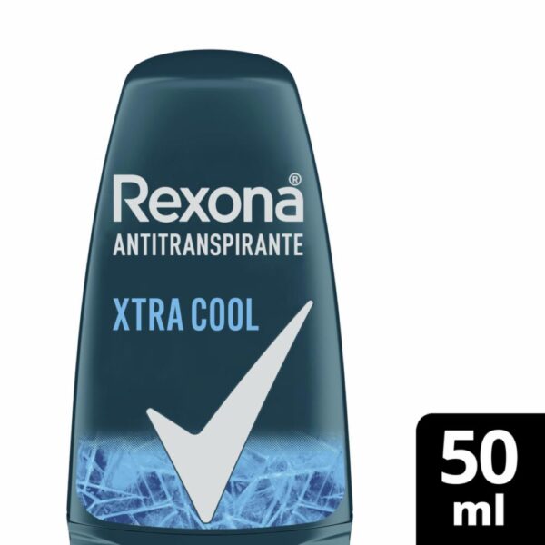 Desodorante Roll On Para Caballero Xtracool REXONA 50 Ml - Imagen 3