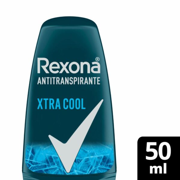 Desodorante Roll On Para Caballero Xtracool REXONA 50 Ml - Imagen 4