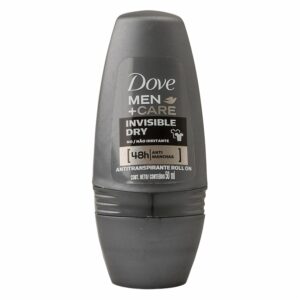 Desodorante Roll On Para Caballero Antitranspirante Invisible Dry DOVE 50 Ml