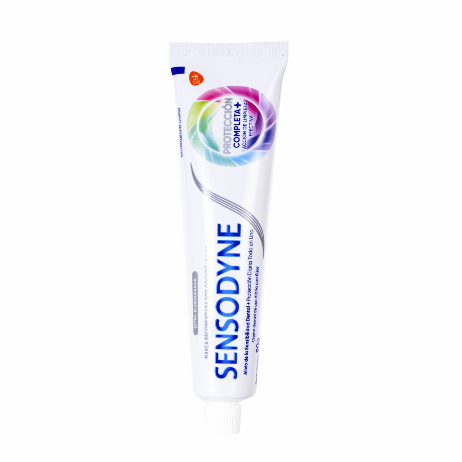Crema Dental Sensodyne Pasta Dental Protección Completa SENSODYNE 90 G - Imagen 2