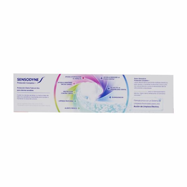 Crema Dental Sensodyne Pasta Dental Protección Completa SENSODYNE 90 G - Imagen 4