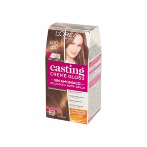 Tinte Para Cabello Creme Gloss Tono 600 Rubio Oscuro Sin Amoníaco CASTING GLOSS L'ORÉAL 1 Kit