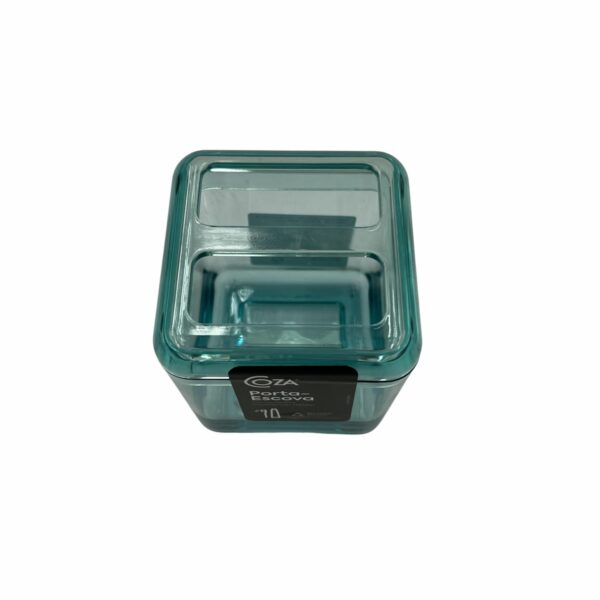 Porta Cepillos Plástico Verde Soft Cube COZZA Unidad - Imagen 3