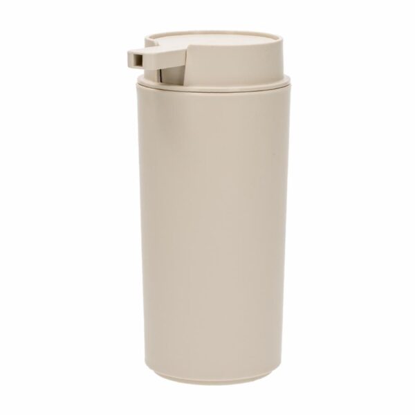 Dispensador De Jabón De Plástico Color Gris Claro COZZA Unidad - Imagen 2