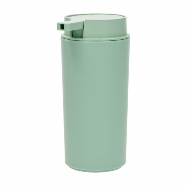 Dispensador De Jabón De Plástico Color Verde Jade COZZA Unidad - Imagen 2
