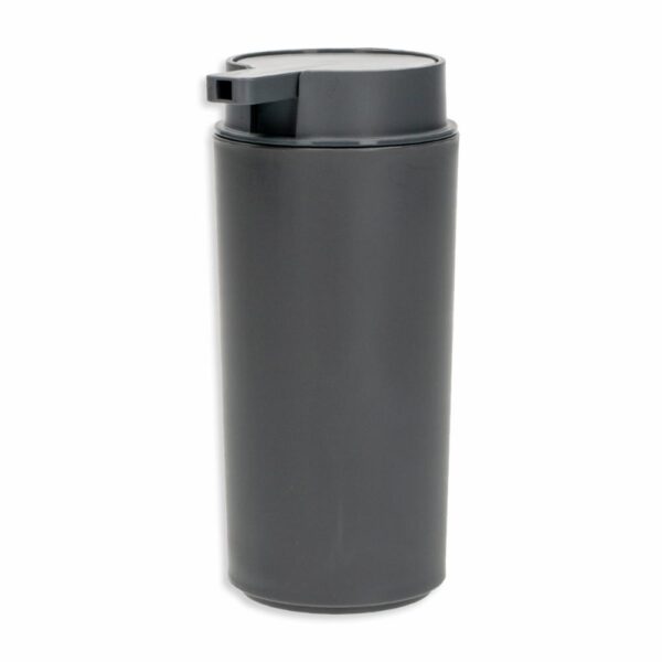 Dispensador De Jabón De Plástico Color Gris Plomo COZZA Unidad - Imagen 2