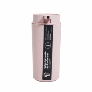 Dispensador De Jabón Plástico Color Rosa Clay Serene COZZA Unidad