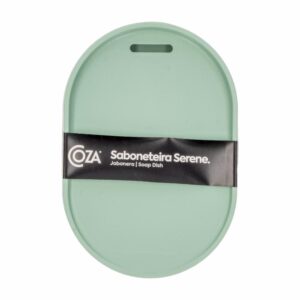 Jabonera Plástica Color Verde Jade COZZA Unidad