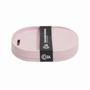 Jabonera Plástico Color Rosa Clay Serene COZZA Unidad
