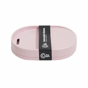 Jabonera Plástico Color Rosa Clay Serene COZZA Unidad