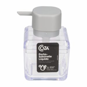 Dispensador De Jabón Líquido De Plástico Tipo Cristal En Forma De Cubo COZZA 330 Ml