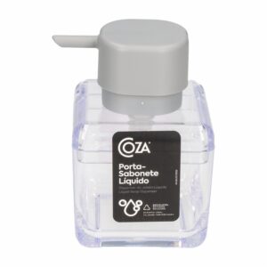 Dispensador De Jabón Líquido De Plástico Tipo Cristal En Forma De Cubo COZA 330 Ml