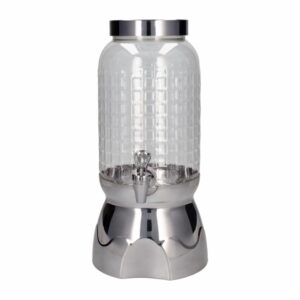 Dispensador De Bebidas Con Grifo Diseño Ondas y Base Metalizada BANDEIRANTE Unidad