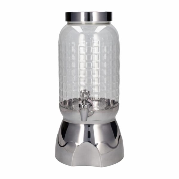 Dispensador De Bebidas Con Grifo Diseño Ondas y Base Metalizada BANDEIRANTE Unidad