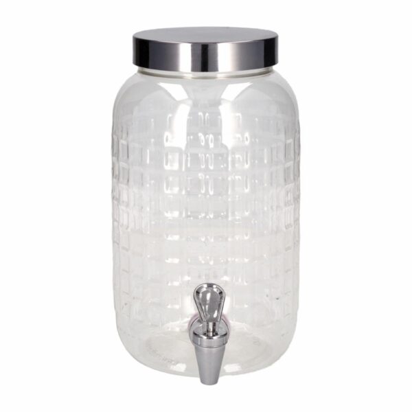 Dispensador De Bebidas Con Grifo Diseño Ondas y Base Metalizada BANDEIRANTE Unidad - Imagen 2