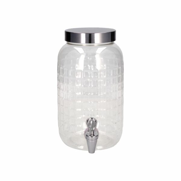 Dispensador De Bebidas Con Grifo Diseño Ondas y Base Metalizada BANDEIRANTE Unidad - Imagen 2
