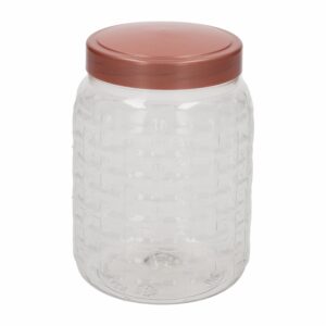 Frasco Plástico Diseño Onda Con Tapa Rosada BANDEIRANTE Unidad