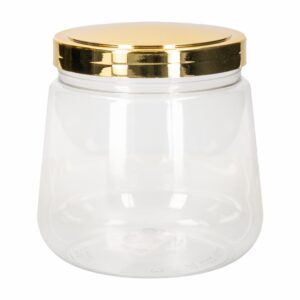 Frasco Tapa Cromado Dorado BANDEIRANTE 1,2 Litros