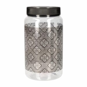 Frasco Plástico Persa Negro BANDEIRANTE 1,45 Litros