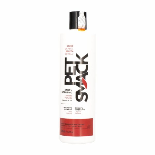 Shampoo Para Mascota Cuidado Intensivo PET SMACK 500 Ml
