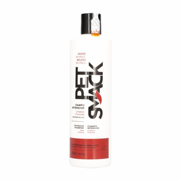 Shampoo Para Mascota Cuidado Intensivo PET SMACK 500 Ml