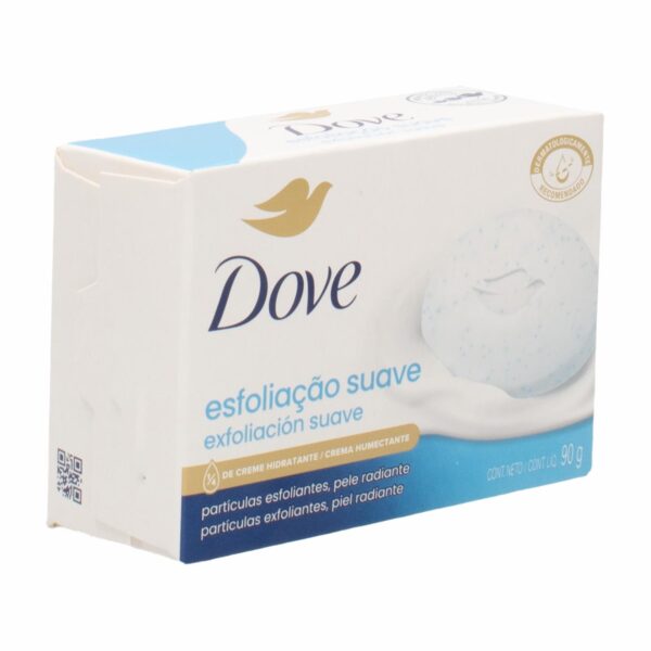 Jabón En Barra De Tocador Exfoliación Suave DOVE 90 G - Imagen 4