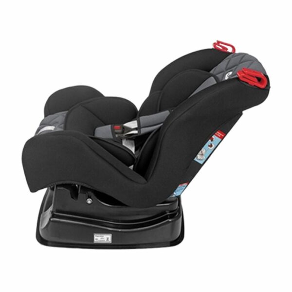 Butaca De Auto Para Bebé Atlantis TUTTI BABY Negro Con Gris - Imagen 2