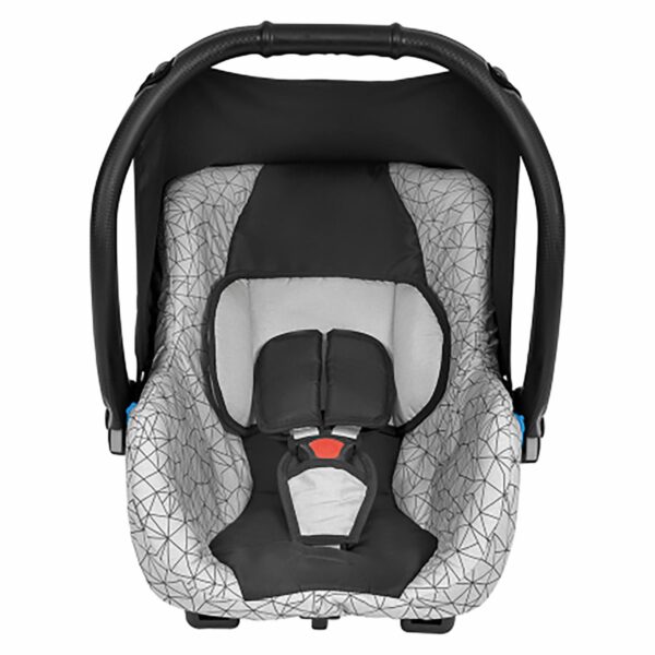 Asiento Porta Bebé Confort Joy TUTTI BABY Negro Con Gris - Imagen 3