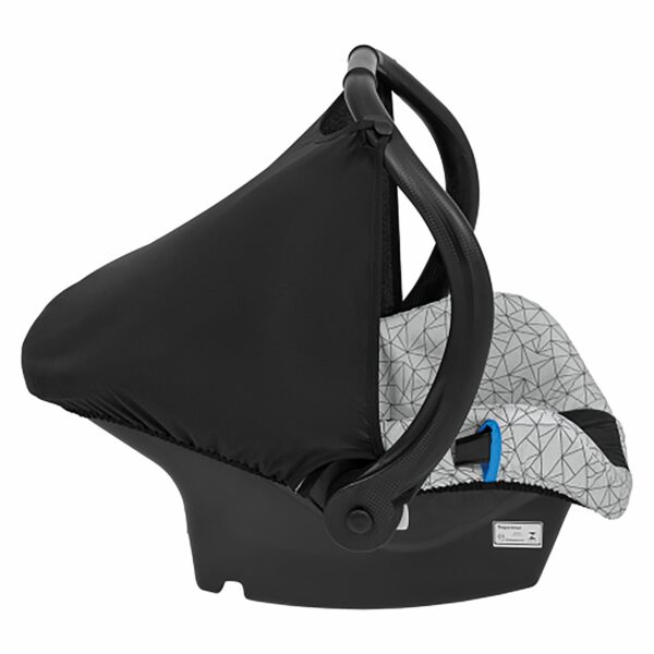 Asiento Porta Bebé Confort Joy TUTTI BABY Negro Con Gris - Imagen 4